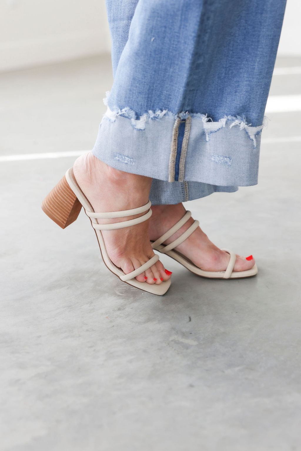 image of Heather Strappy Heels