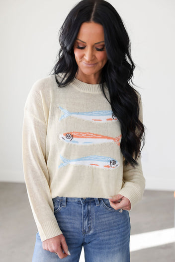 Sardines Knit Sweater