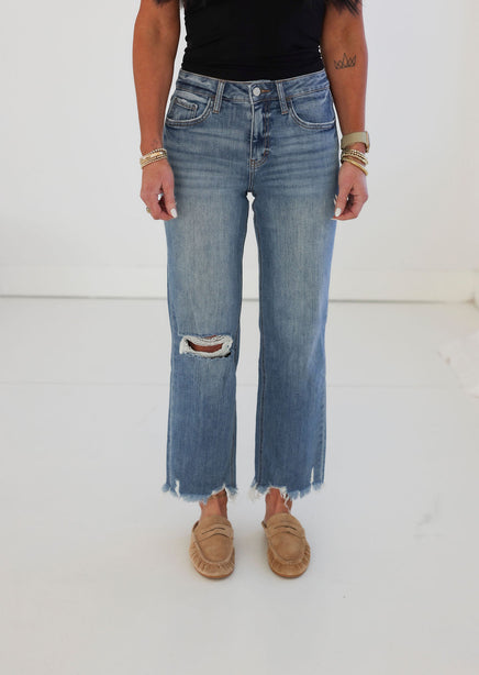Addie Lovervet Wide Leg Jean product view