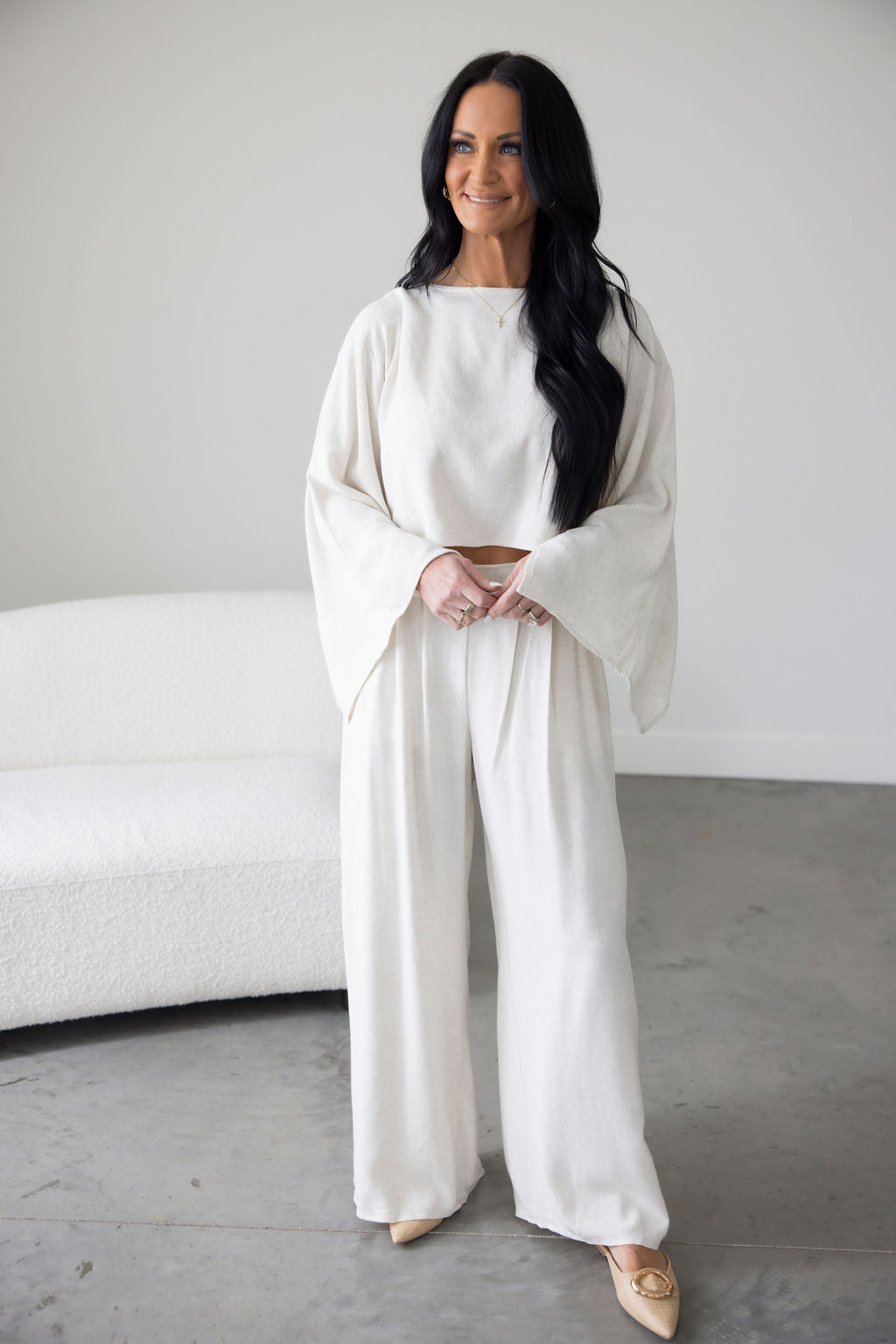 image of Halley Linen Pant Set