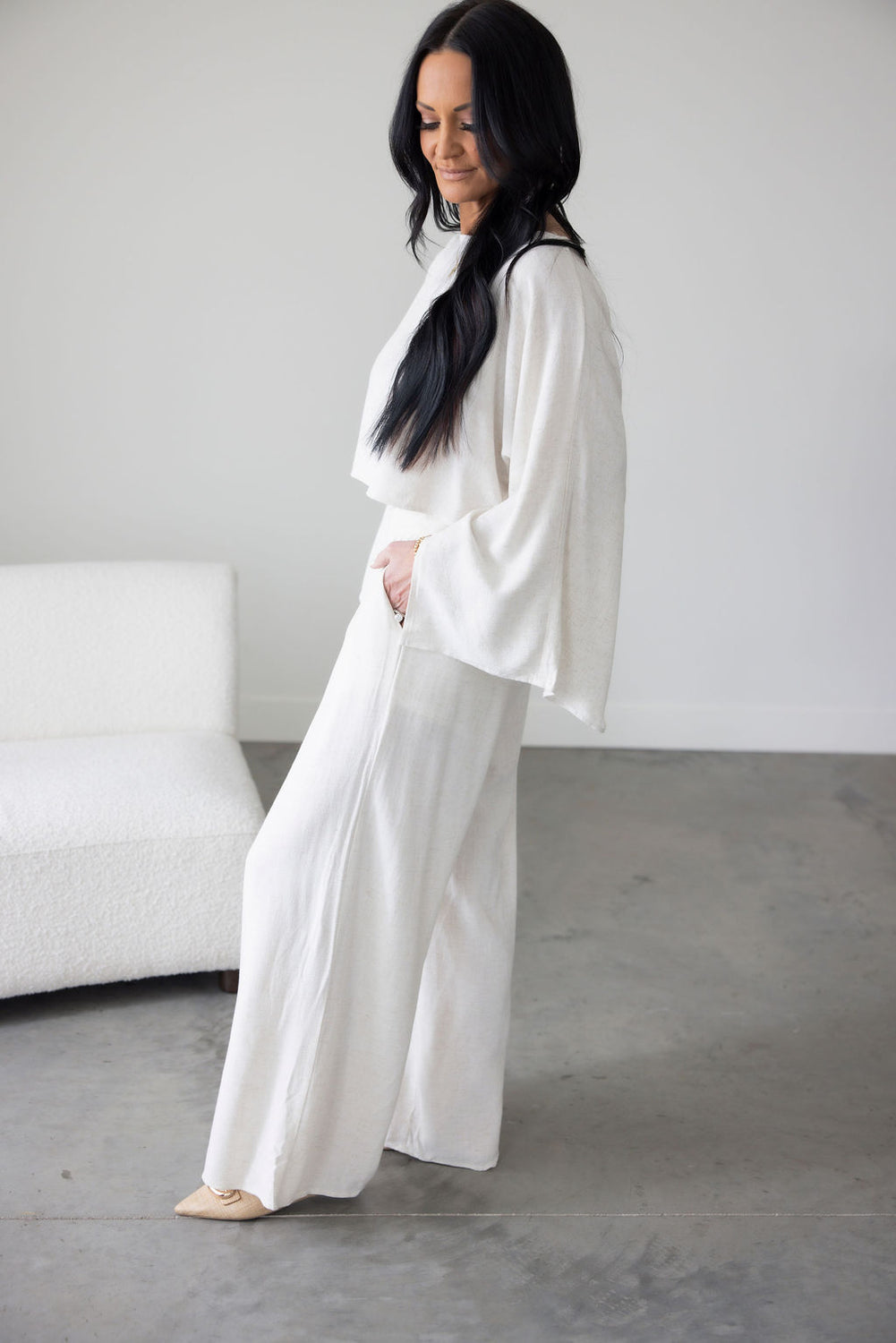 Halley Linen Pant Set