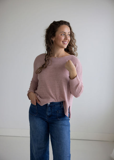 Tylen Boxy Knit Top product view