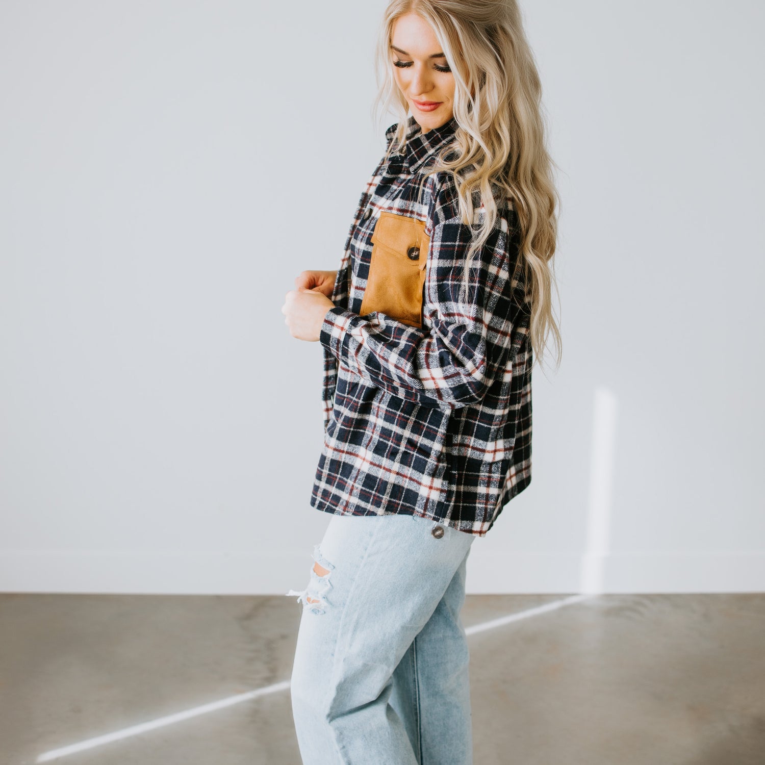 Dylin Plaid Shacket