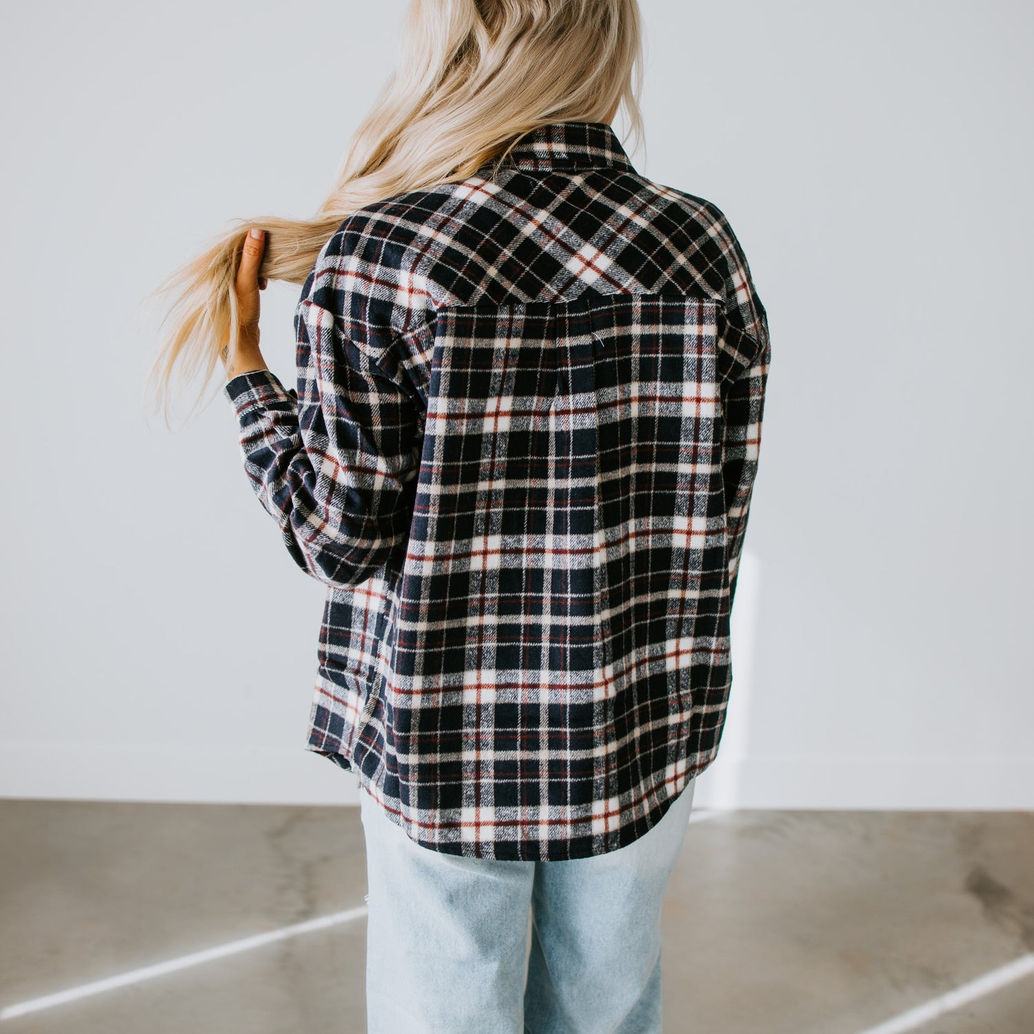 Dylin Plaid Shacket