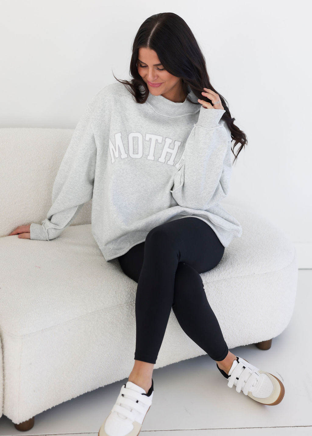 Mother Embroidered Pullover