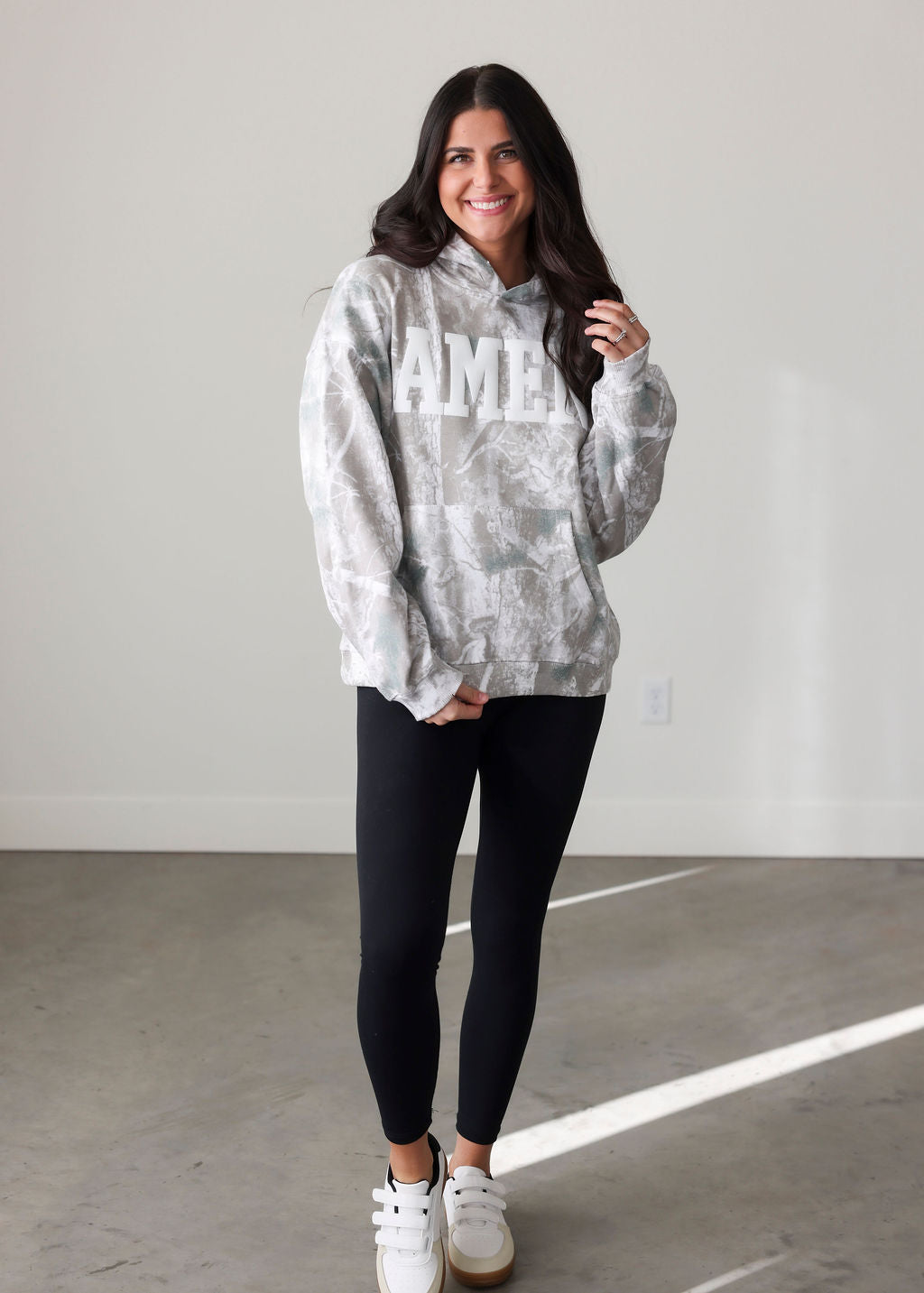 Amen Faded Camo Graphic Hoodie