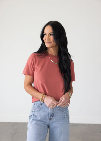 Not So Basic Basic Tee by Lily & Lottie