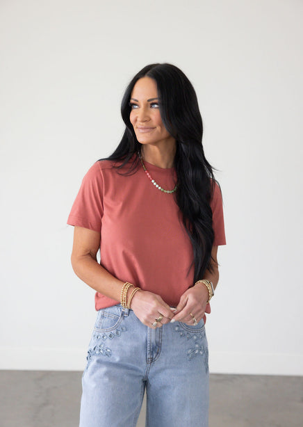 Not So Basic Basic Tee by Lily & Lottie product view