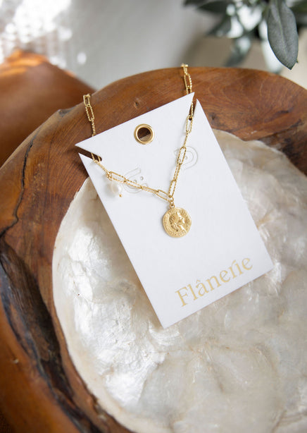 Isaline Coin Necklace product view