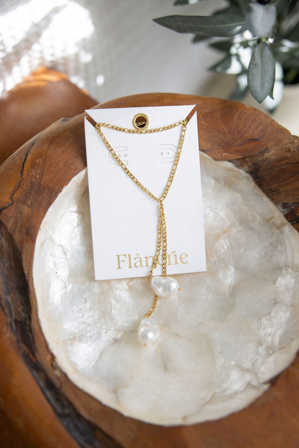 image of Trevia Pearl Necklace