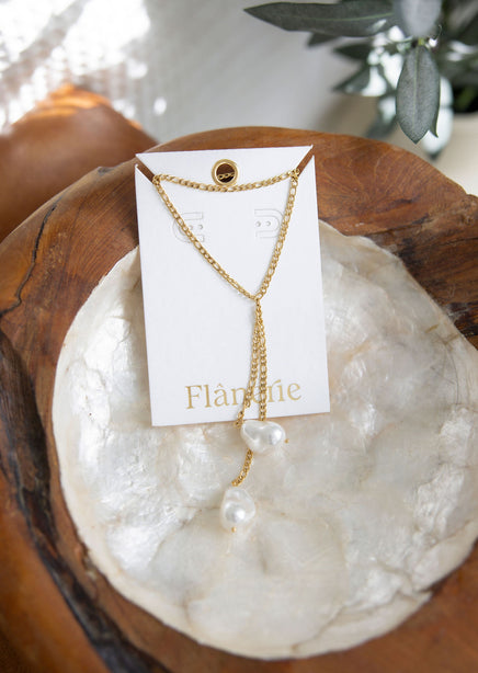 Trevia Pearl Necklace product view