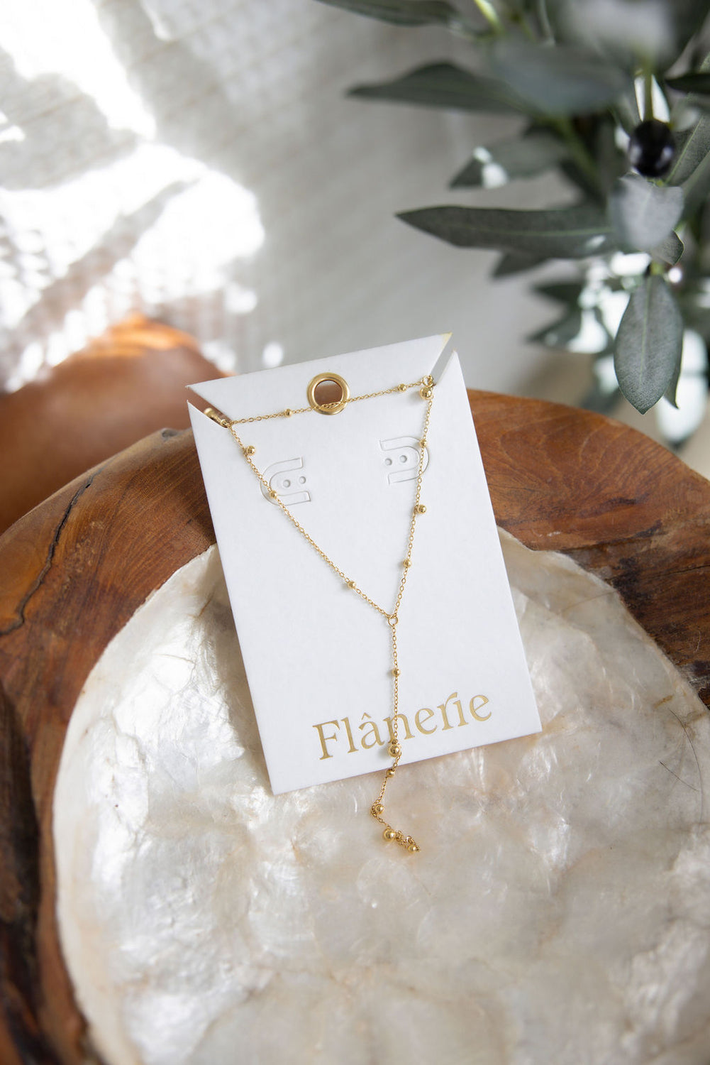 Whinnie Y-Shaped Necklace