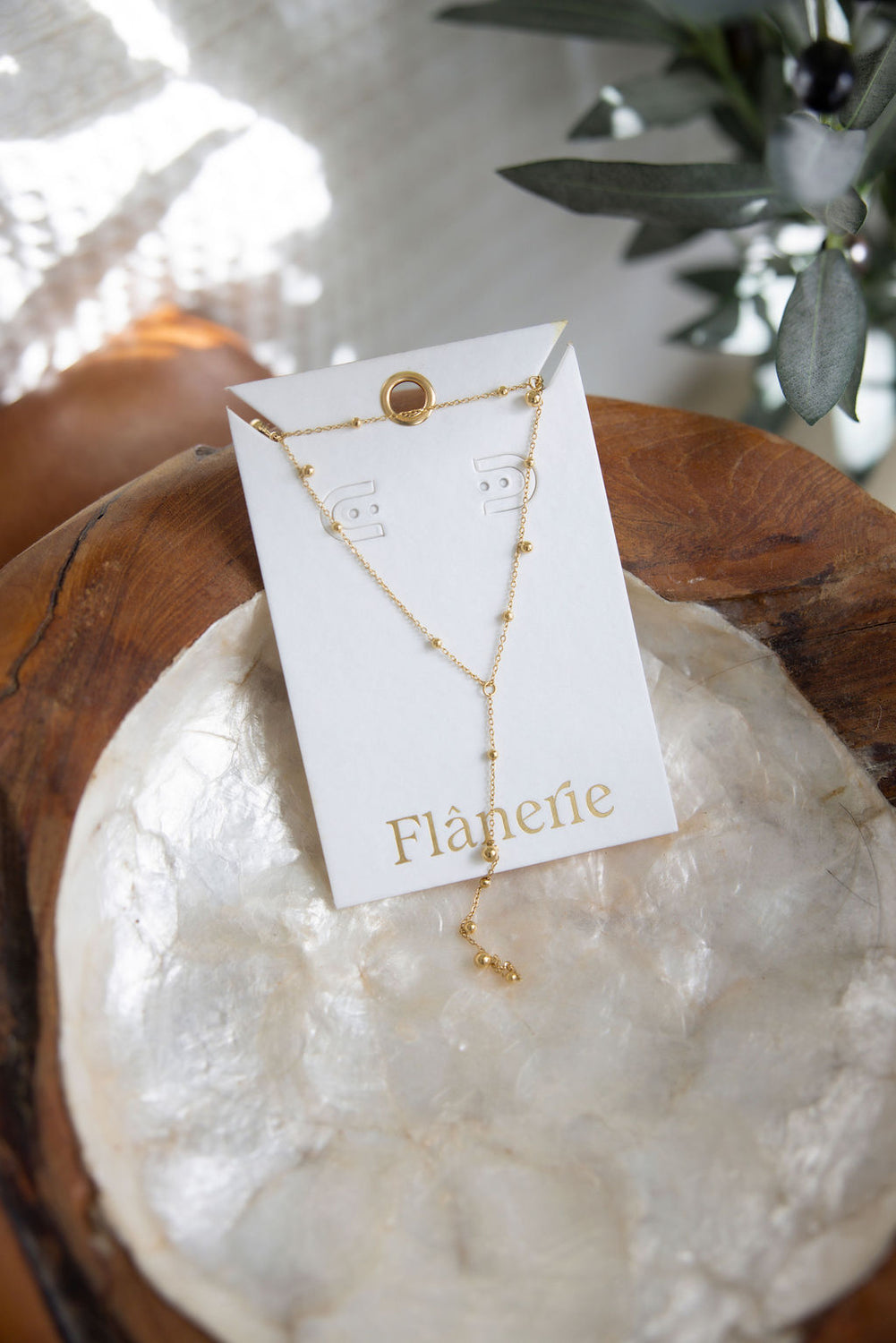 Whinnie Y-Shaped Necklace