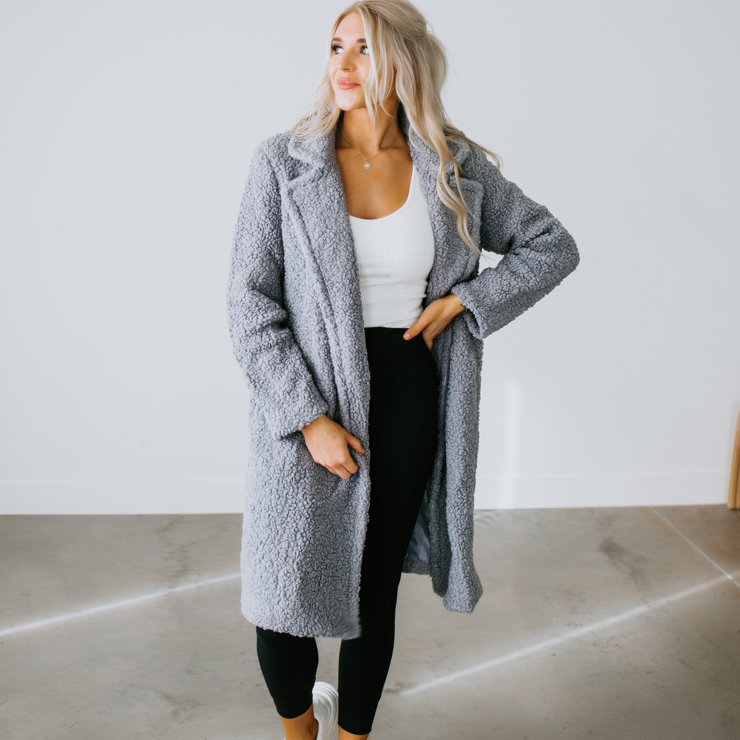 Cindy Sherpa Coat