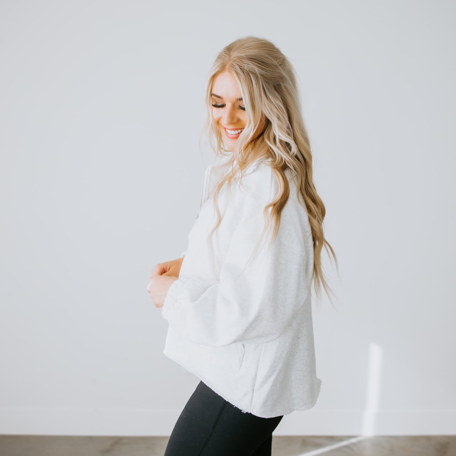 Raelynn Oversized Half-Zip Pullover