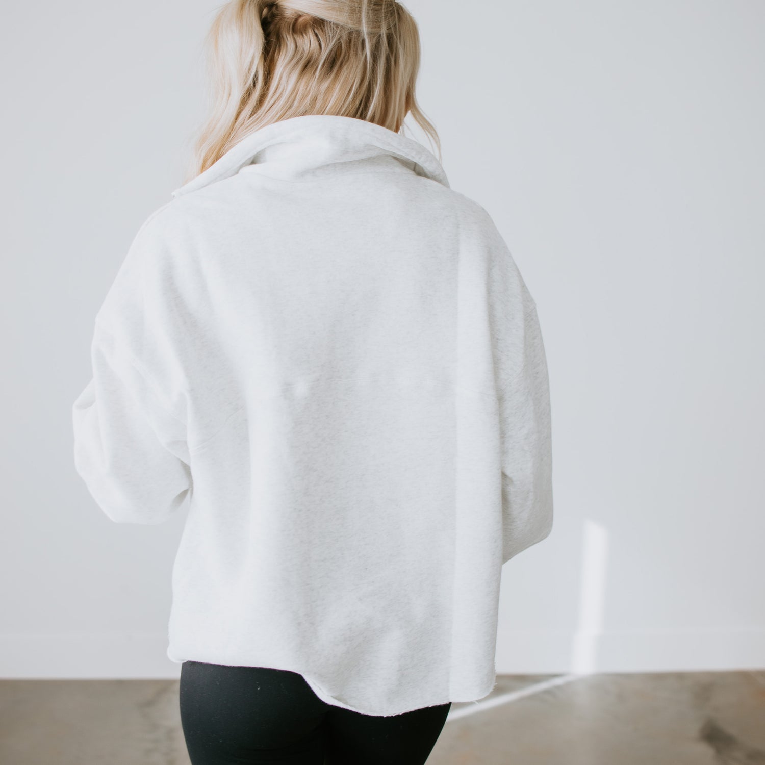 Raelynn Oversized Half-Zip Pullover