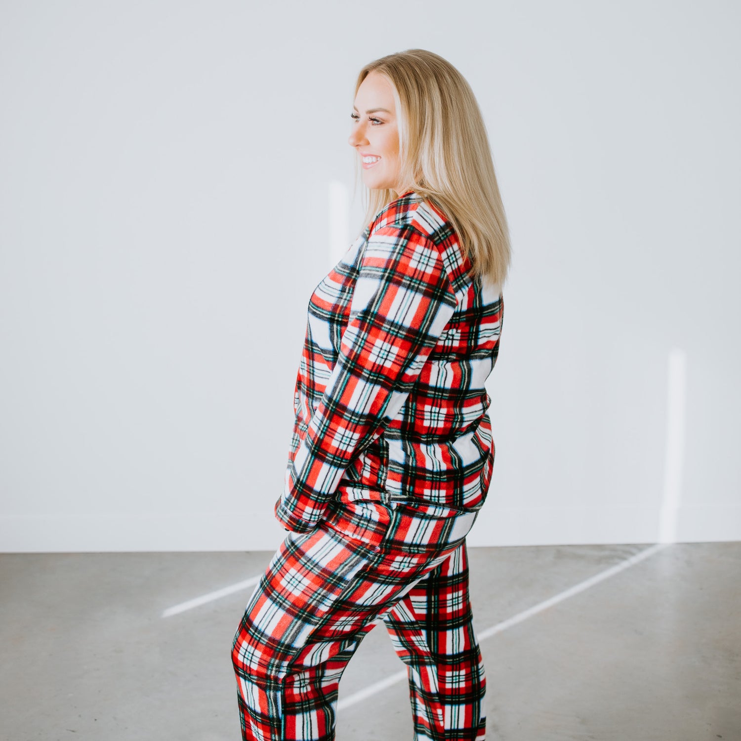 Jolly Plaid Pajama Set