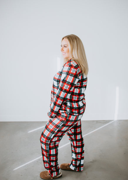 Jolly Plaid Pajama Set Lauriebelles