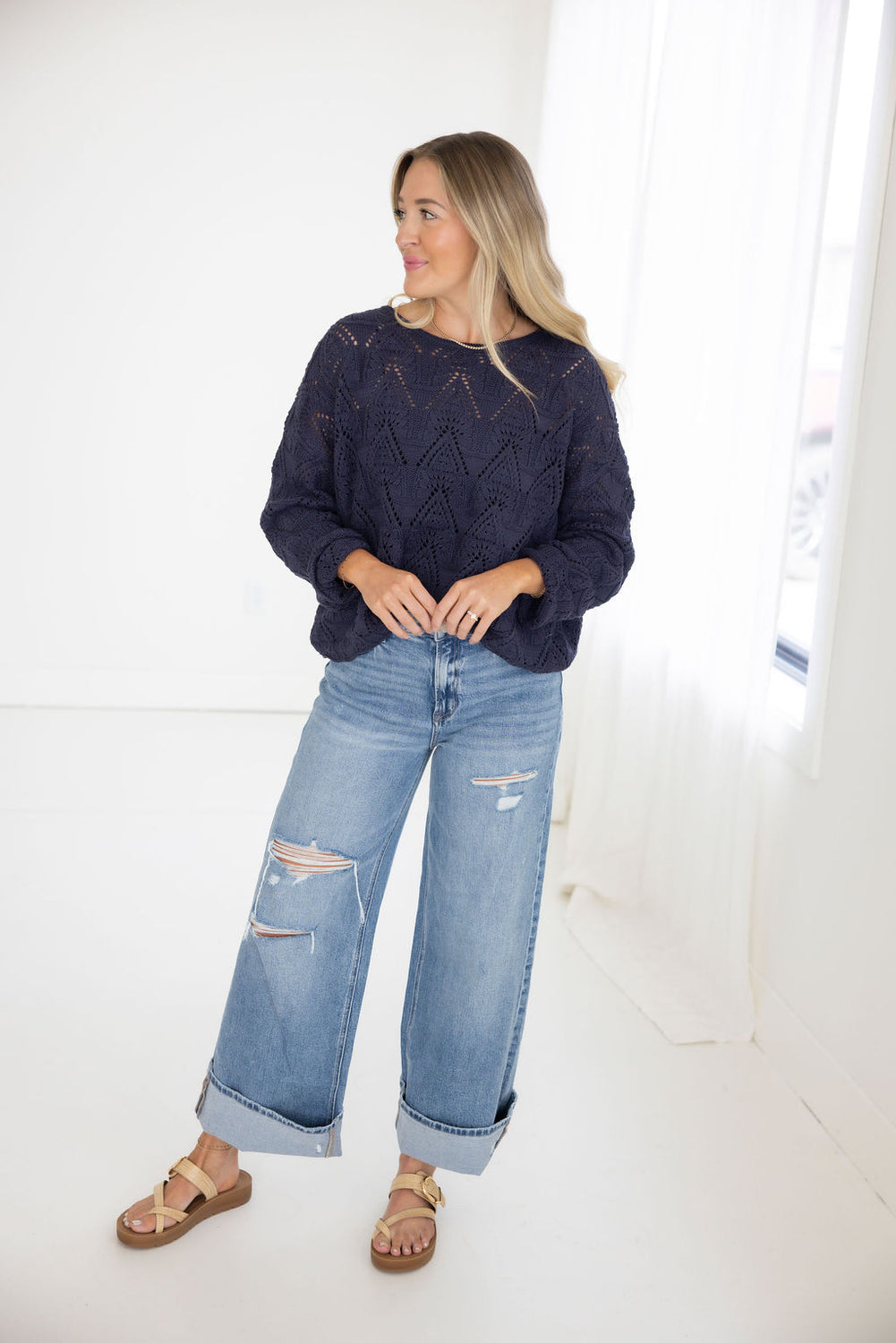 Tracie Crochet Top