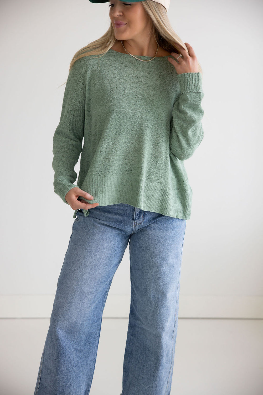 Tylen Boxy Knit Top