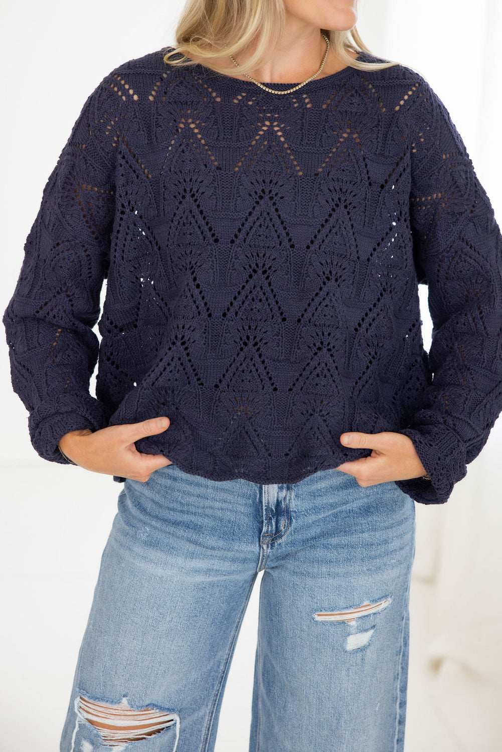 Tracie Crochet Top
