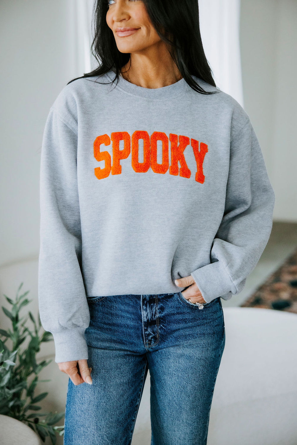 Spooky Graphic Sweatshirt