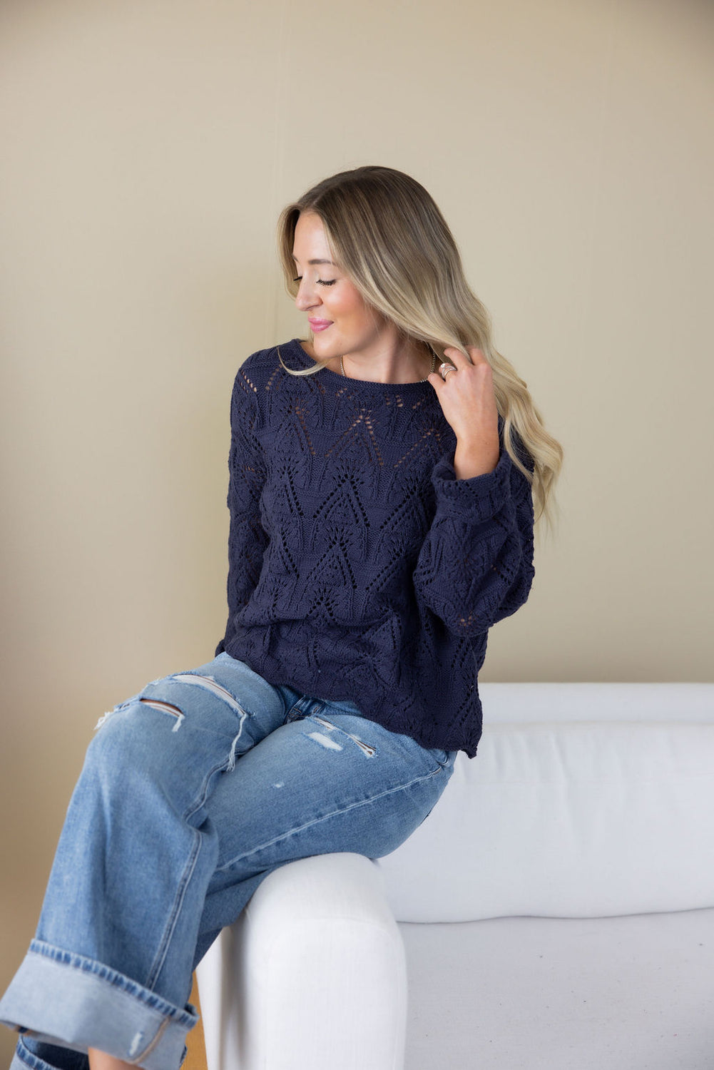 Tracie Crochet Top