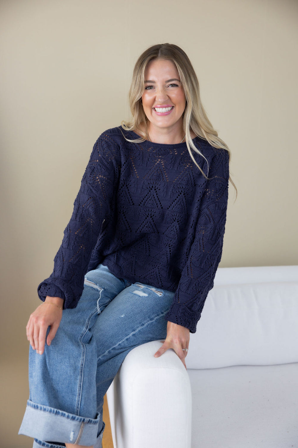 Tracie Crochet Top