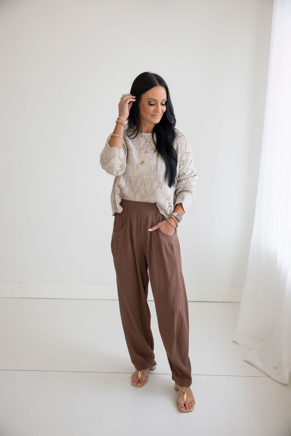 Gia Barrel Pants