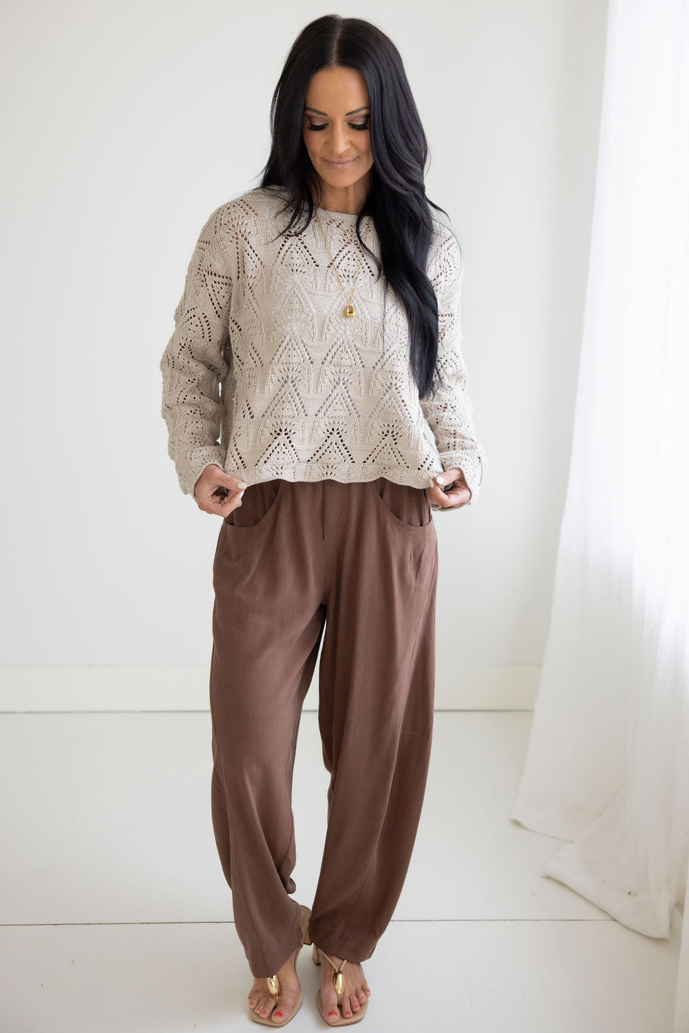 Tracie Crochet Top
