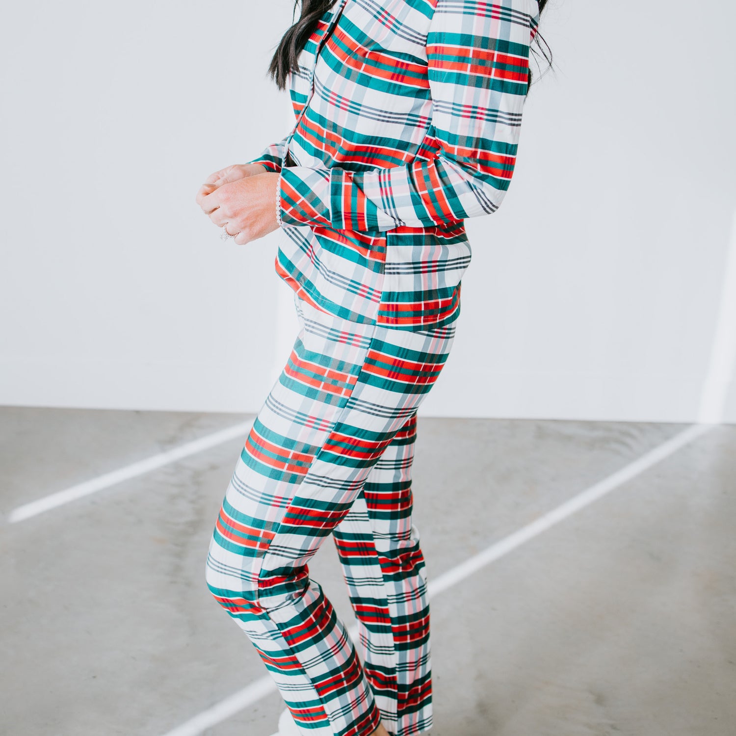 Tis the Season Plaid Pajama Set