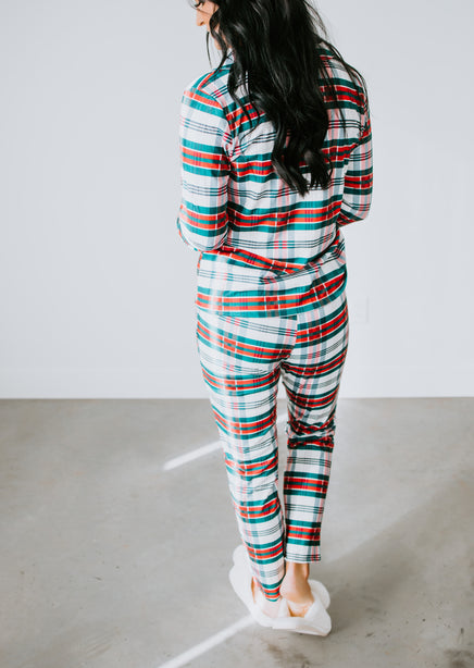 Tis the Season Plaid Pajama Set