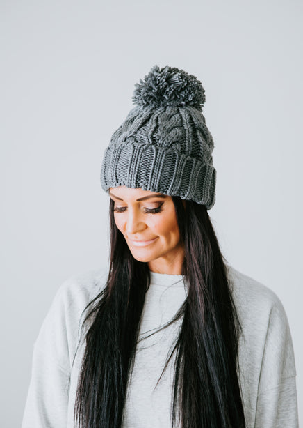 Keep Me Cozy Pom Beanie