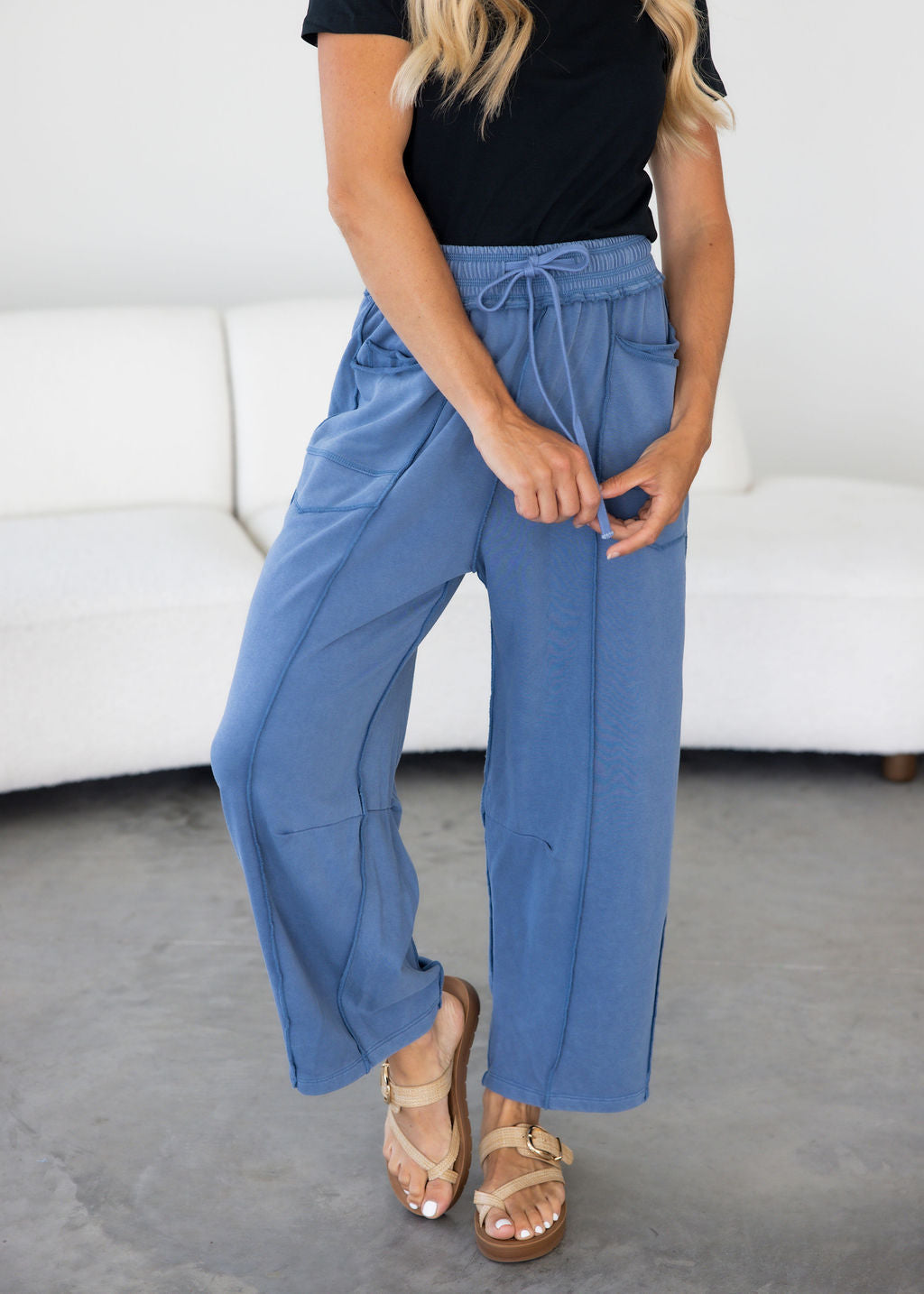 Brady Knit Barrel Pants