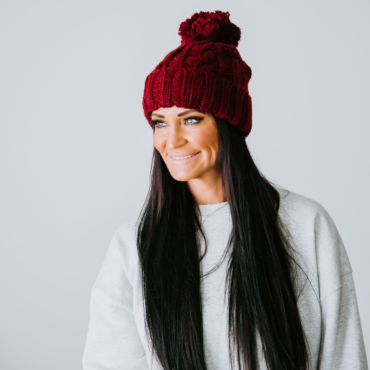 Keep Me Cozy Pom Beanie