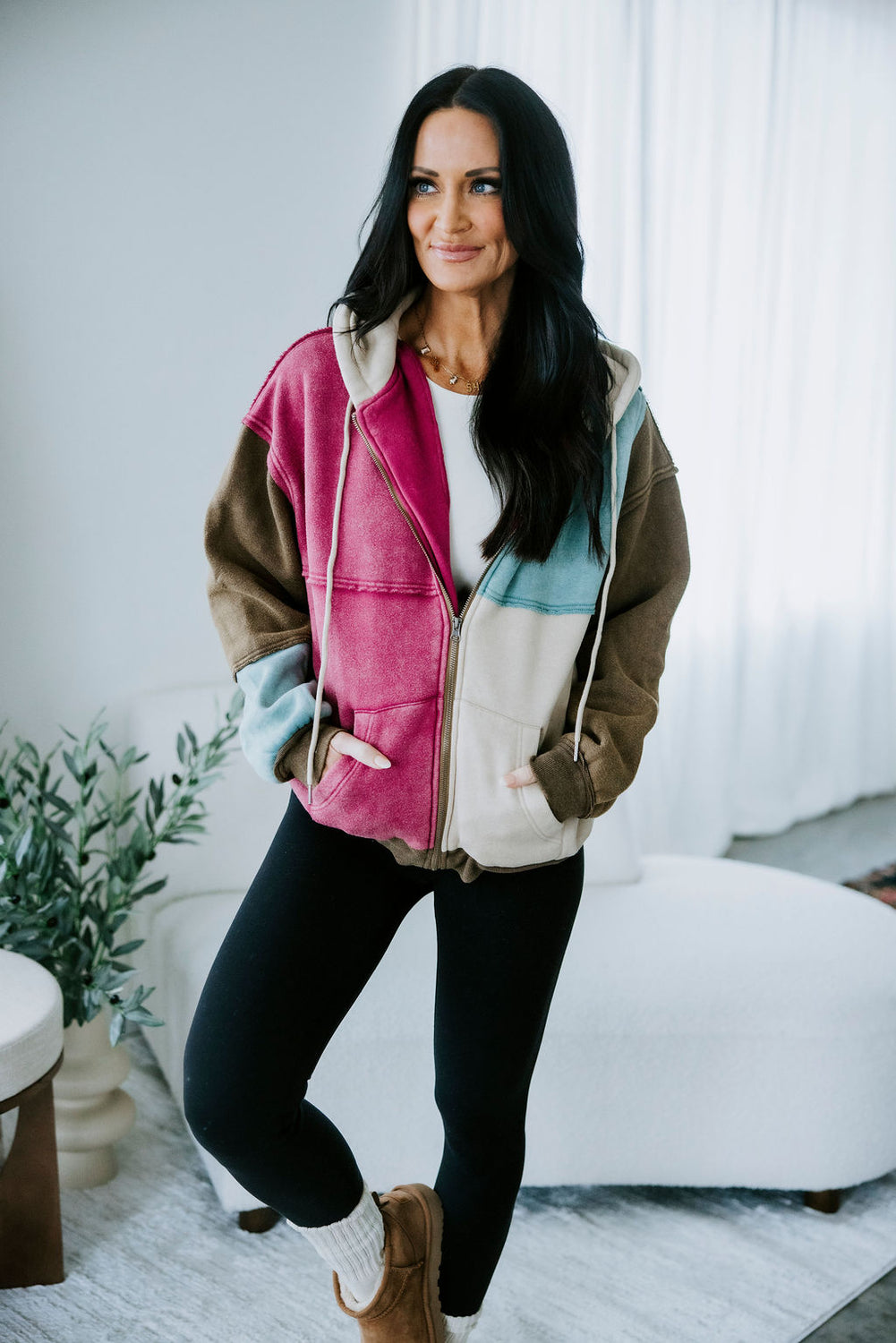 Liora Colorblock Hoodie