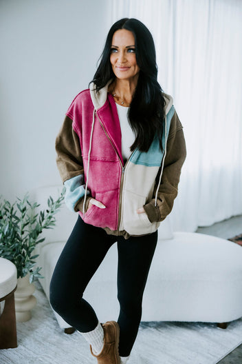 Liora Colorblock Hoodie