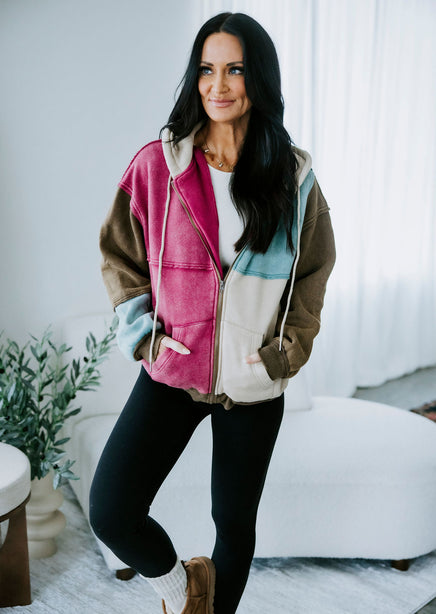 Liora Colorblock Hoodie product view