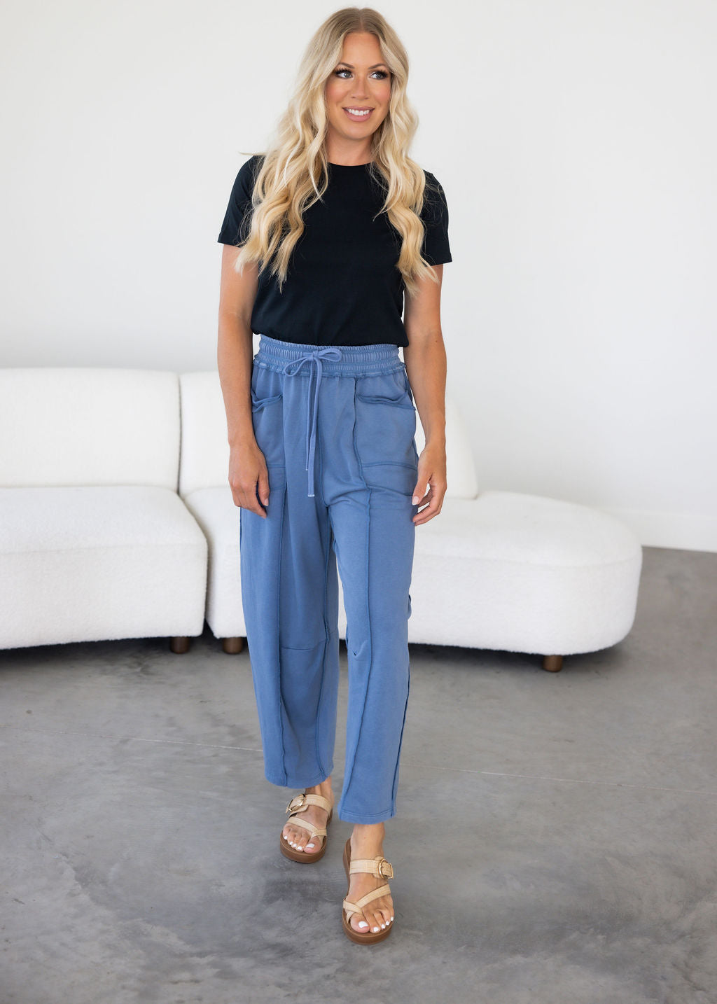 Brady Knit Barrel Pants