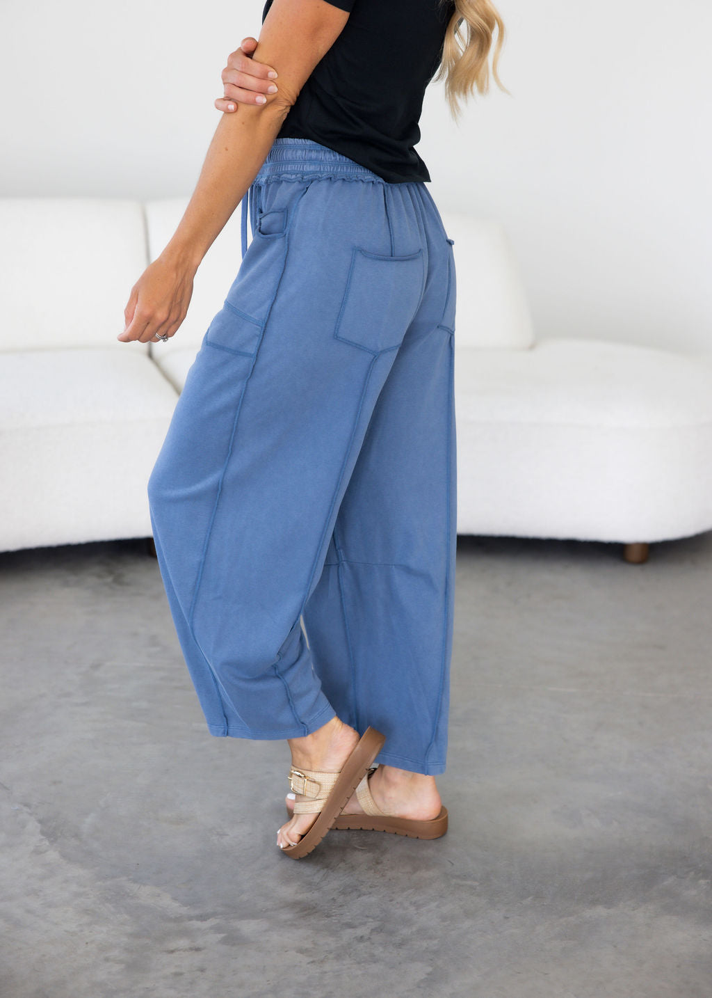 Brady Knit Barrel Pants