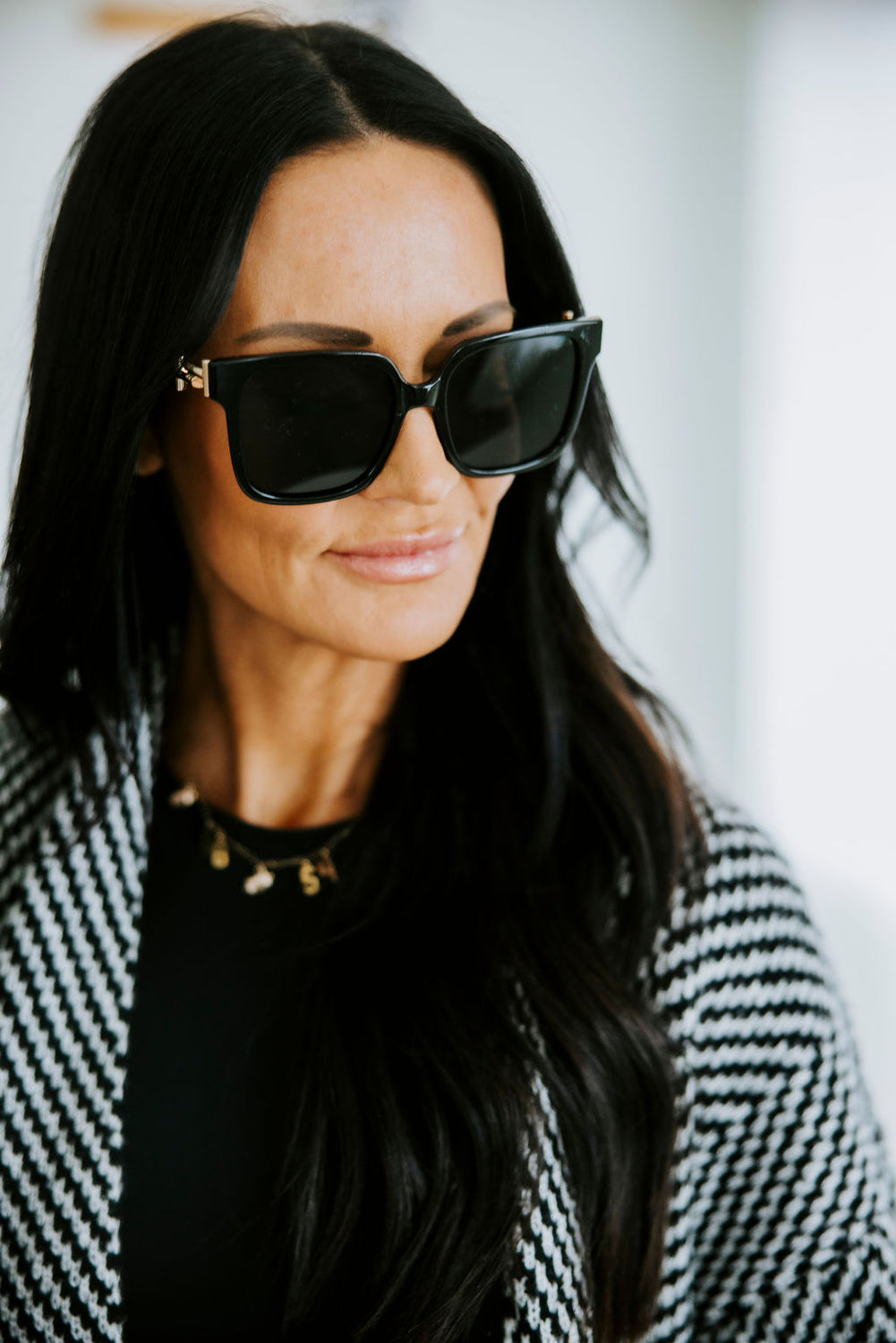 Jetsetter Rectangular Frame Sunglasses