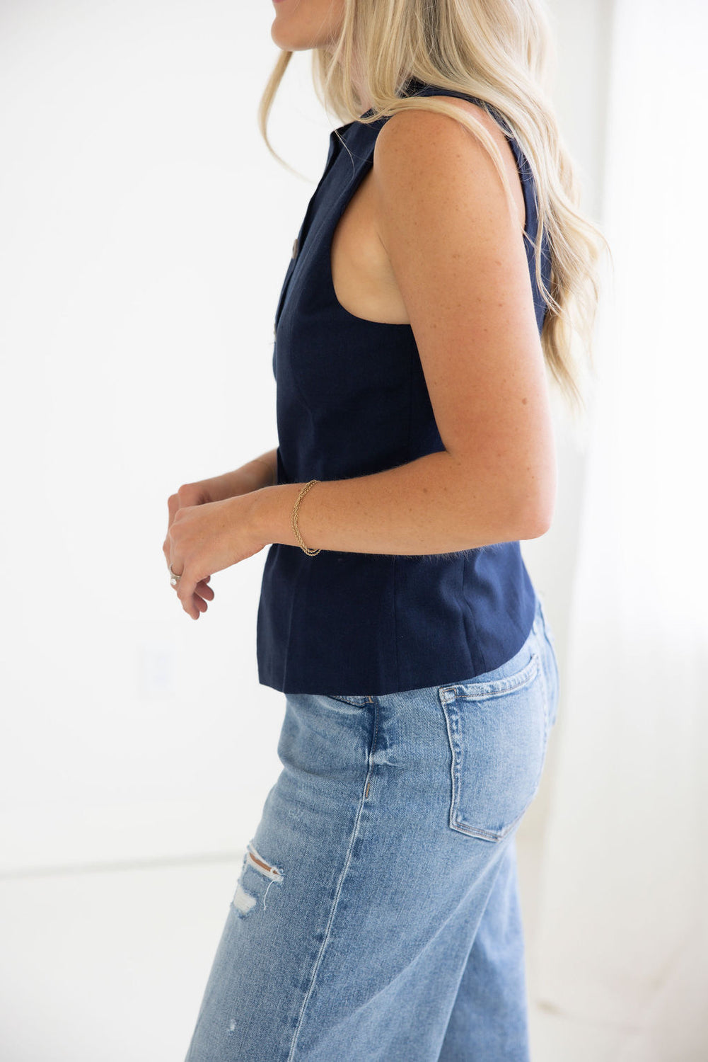 Parker Button Down Vest