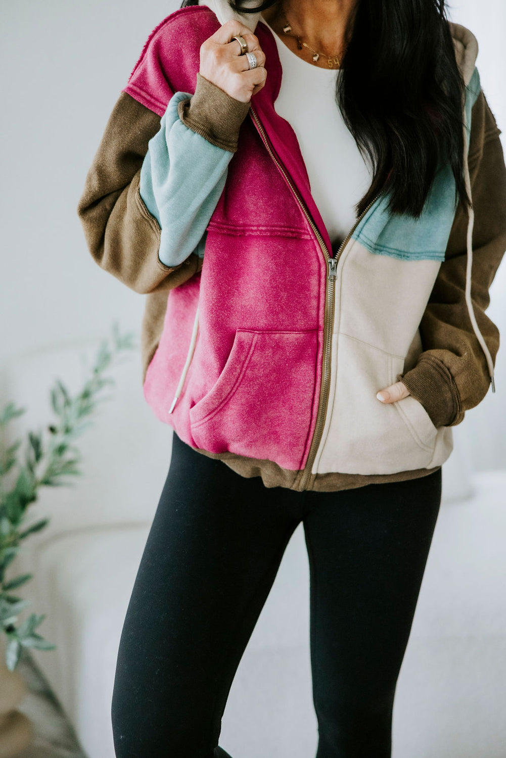 Liora Colorblock Hoodie