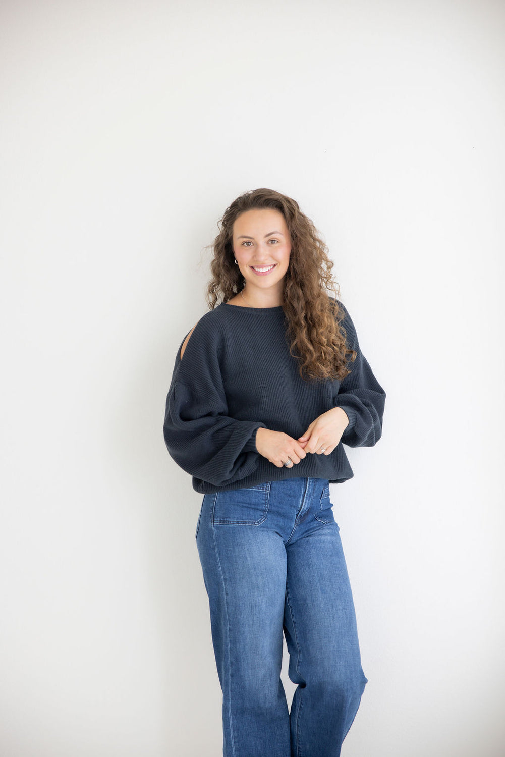 Hera Cold Shoulder Sweater