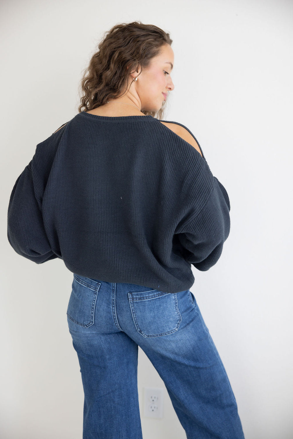 Hera Cold Shoulder Sweater