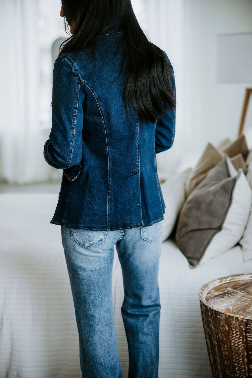Bri Denim Blazer