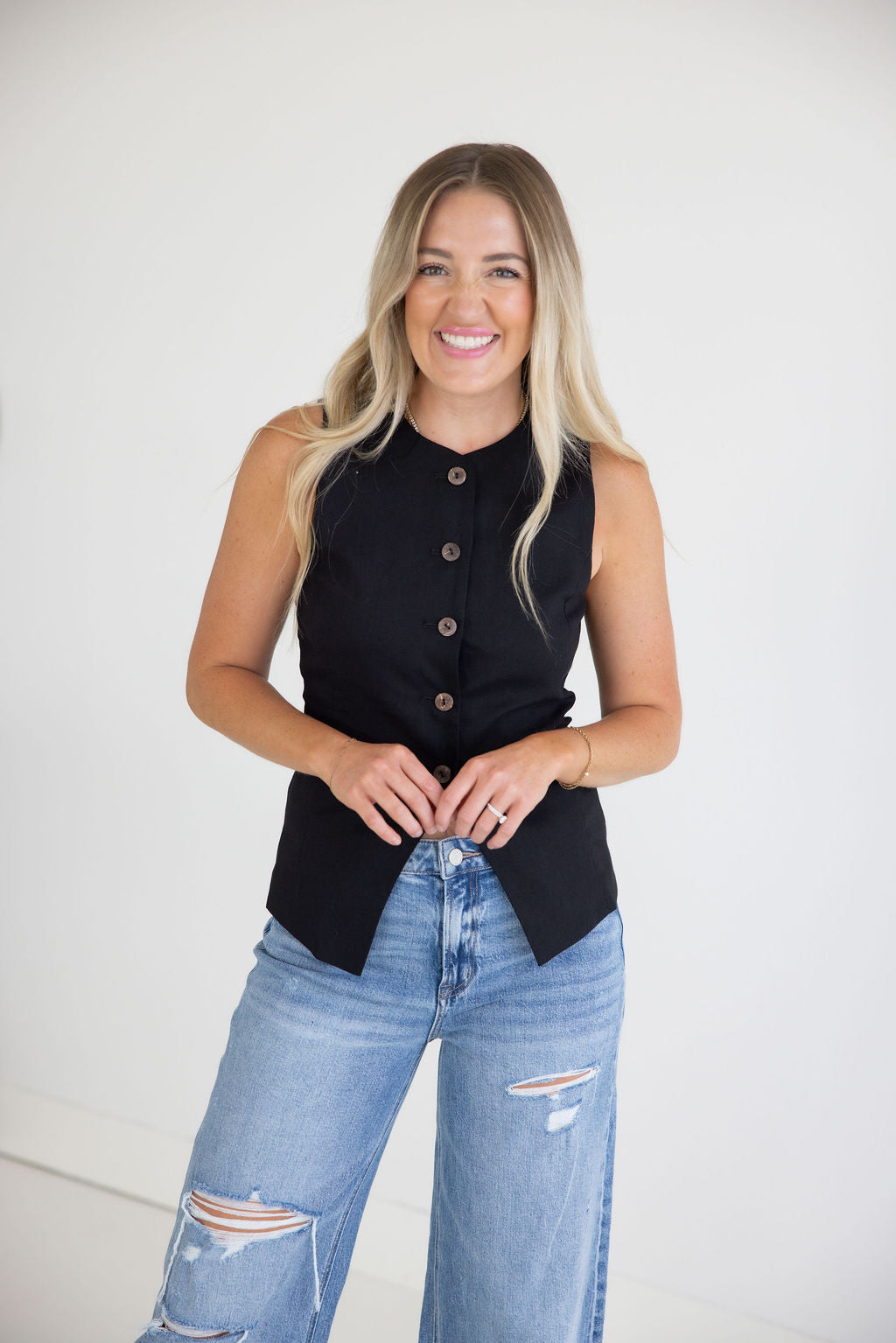 image of Parker Button Down Vest