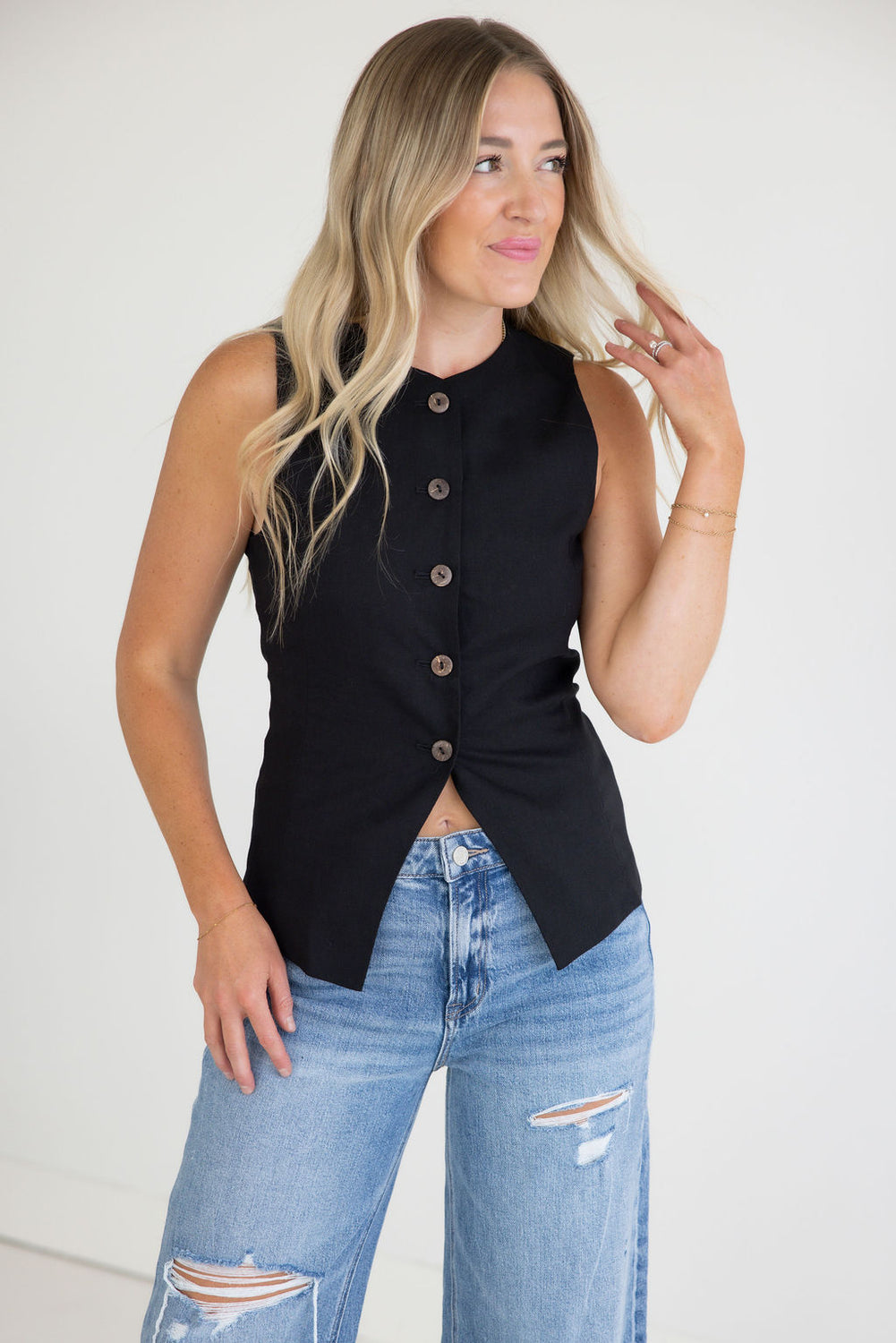 Parker Button Down Vest
