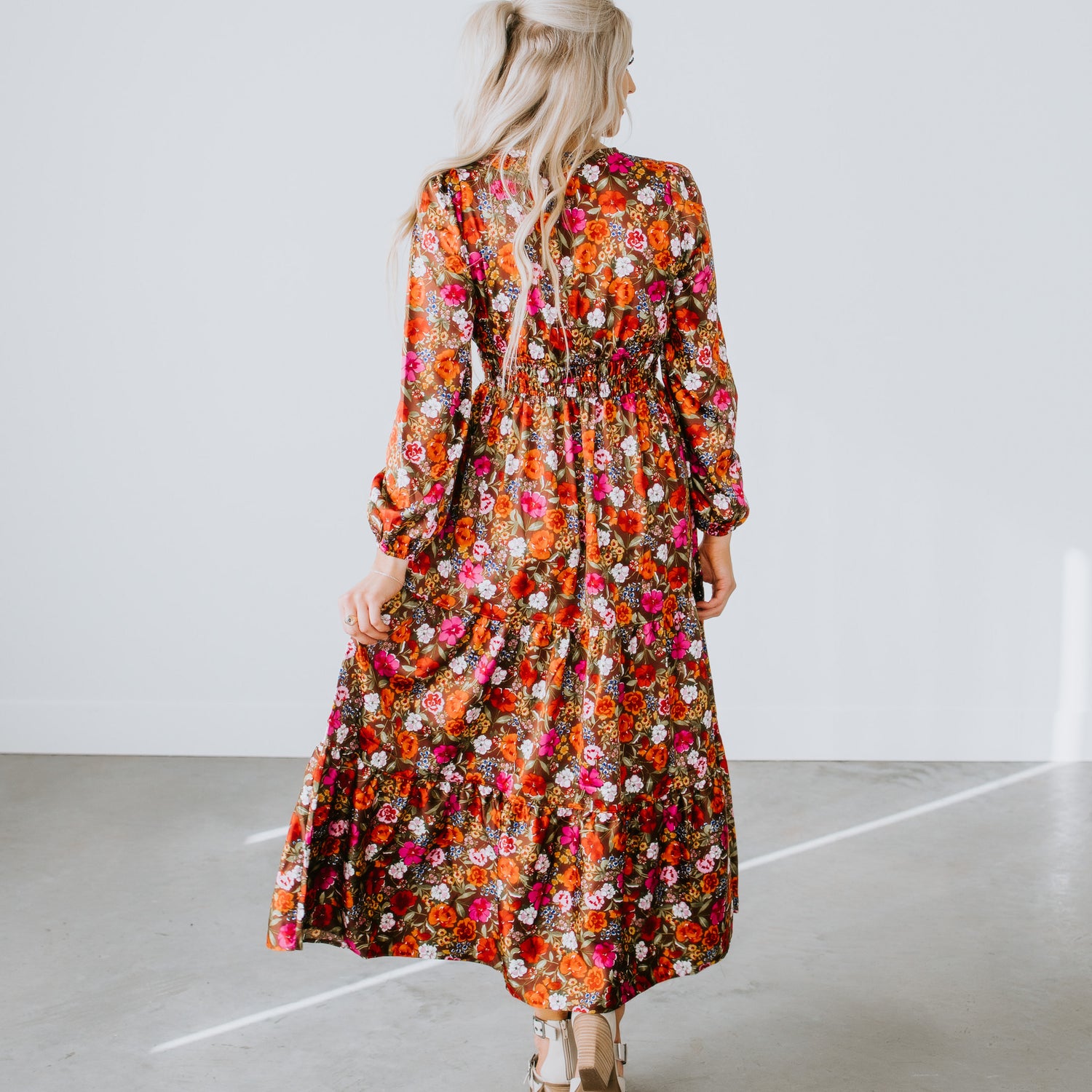 Deja Tiered Floral Dress