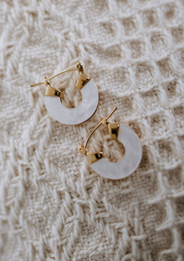 image of Arianna Mini Hoop Earrings